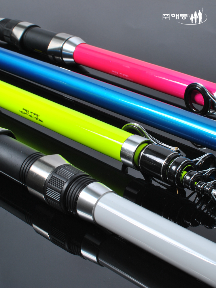 바다 원투낚시대 세트 해동 프로울프2 450 초보용 릴세트 방파제 서프 원투대 기본 풀장비 이미지 3