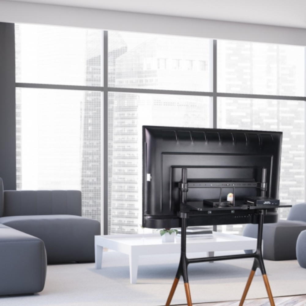 TV 스탠드 삼성 TV 스탠드 LG TV 스탠드 높이조절 TV 거치대 무타공 TV 거치대