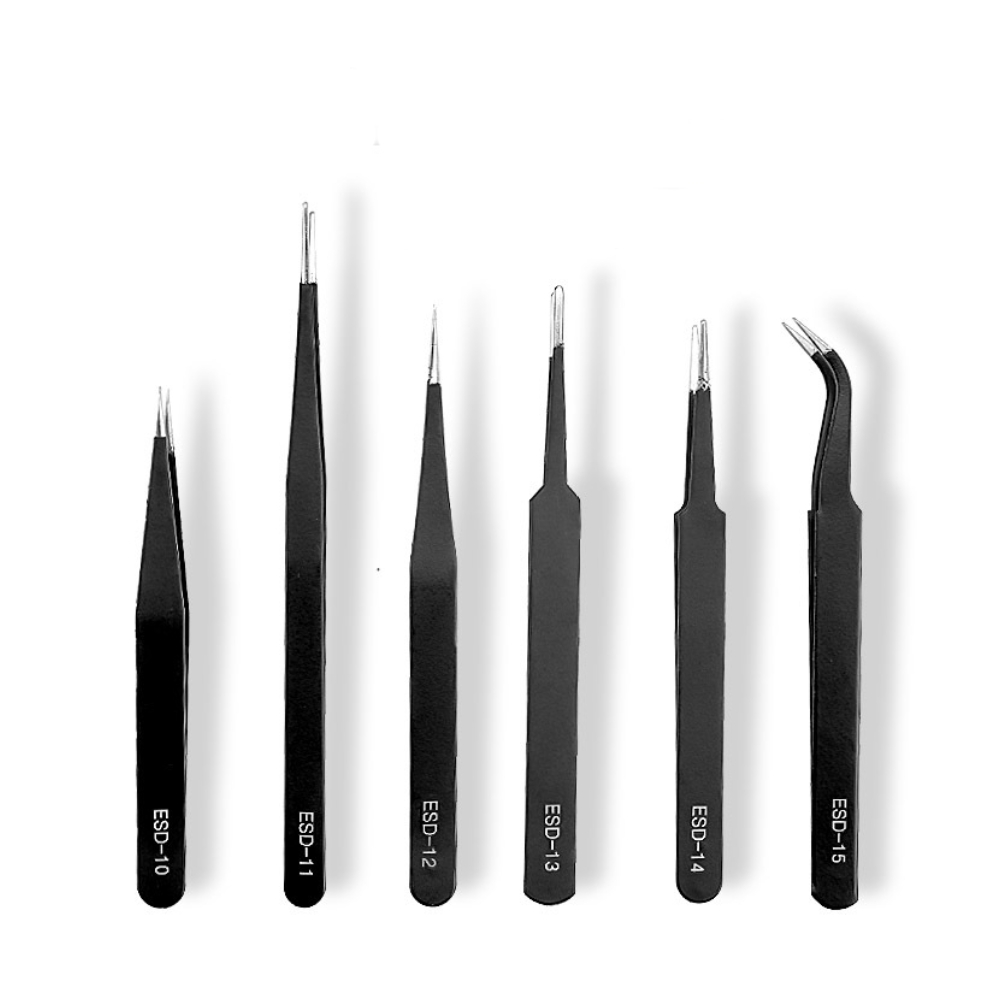 다꾸핀셋 정밀 미세 tweezer 스티커 핀셋 집게 다이어리꾸미기 6P 세트 - 상세 이미지 3