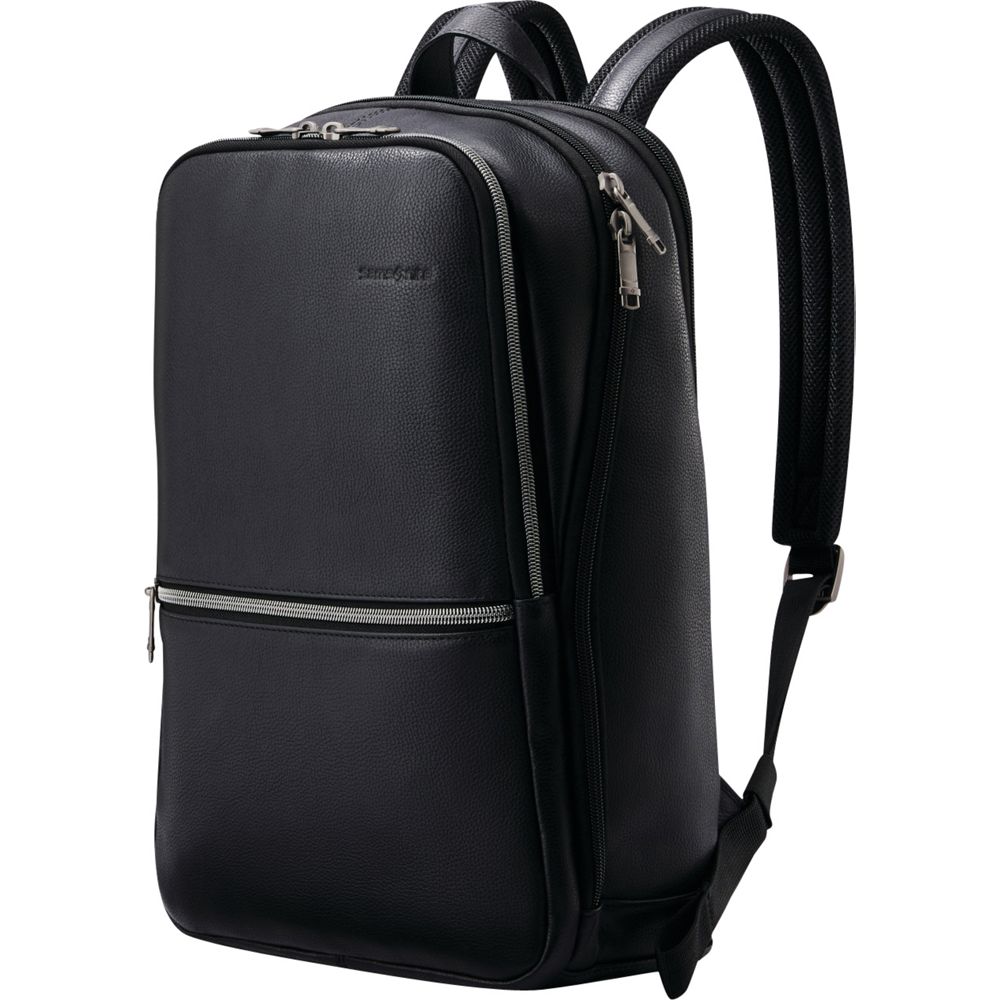 쌤소나이트 슬림 가죽 백팩 126036 블랙