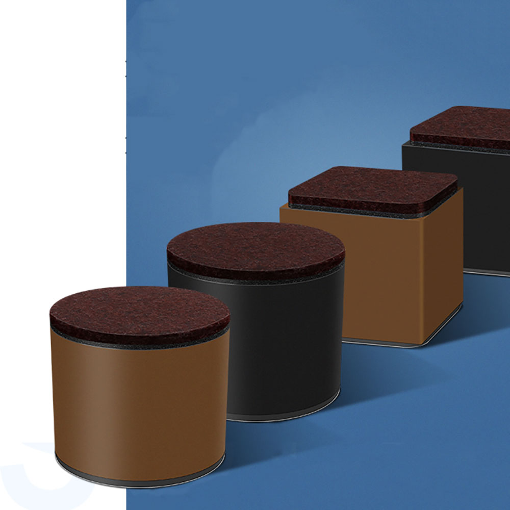 책상 높이조절발 테이블 다리 연장 식탁 가구 높이기 받침 발통 6x3.2cm