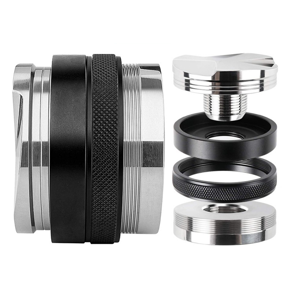 58mm 양면 커피 템퍼 커피디스트리뷰터 레벨링툴 탬핑 마카롱 탬퍼 디스트리뷰터 - 상품 이미지