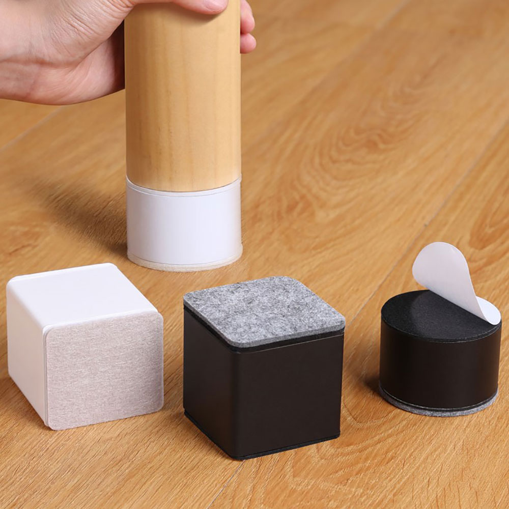책상 높이조절발 테이블 다리 연장 식탁 가구 높이기 받침 발통 6x3.2cm