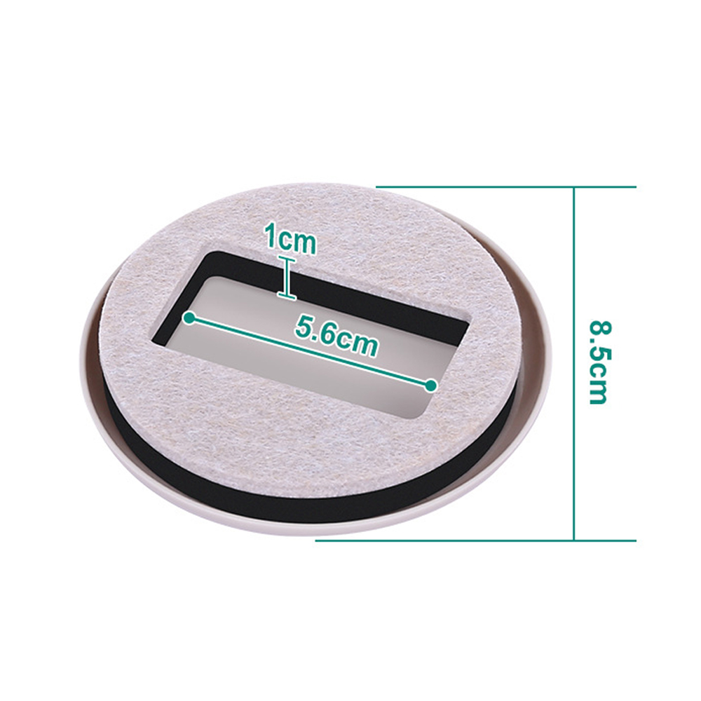 바퀴의자 장판 마루 카페드 소음방지 보호패드 발캡