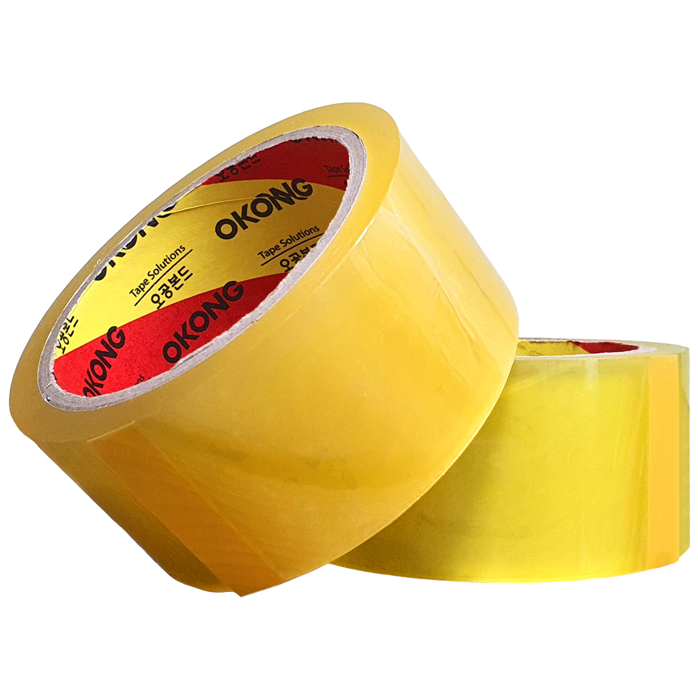 오공 OPP 포장용 박스테이프 투명 5개