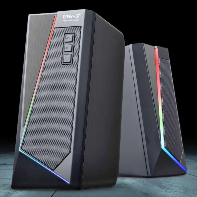 게이밍 스피커 컴퓨터 데스크탑 스피커 pc 컴퓨터용 유선 노트북 스피커 