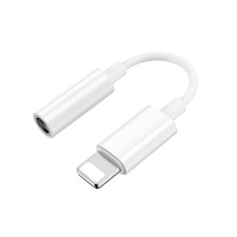 라이트닝 8핀 이어폰젠더 오디오 변환 3.5mm 이어폰잭 연결 아이폰 이어폰 젠더 호환