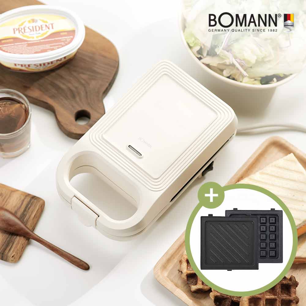 보만 2in1 샌드위치 와플메이커 판교체형 RM1261I