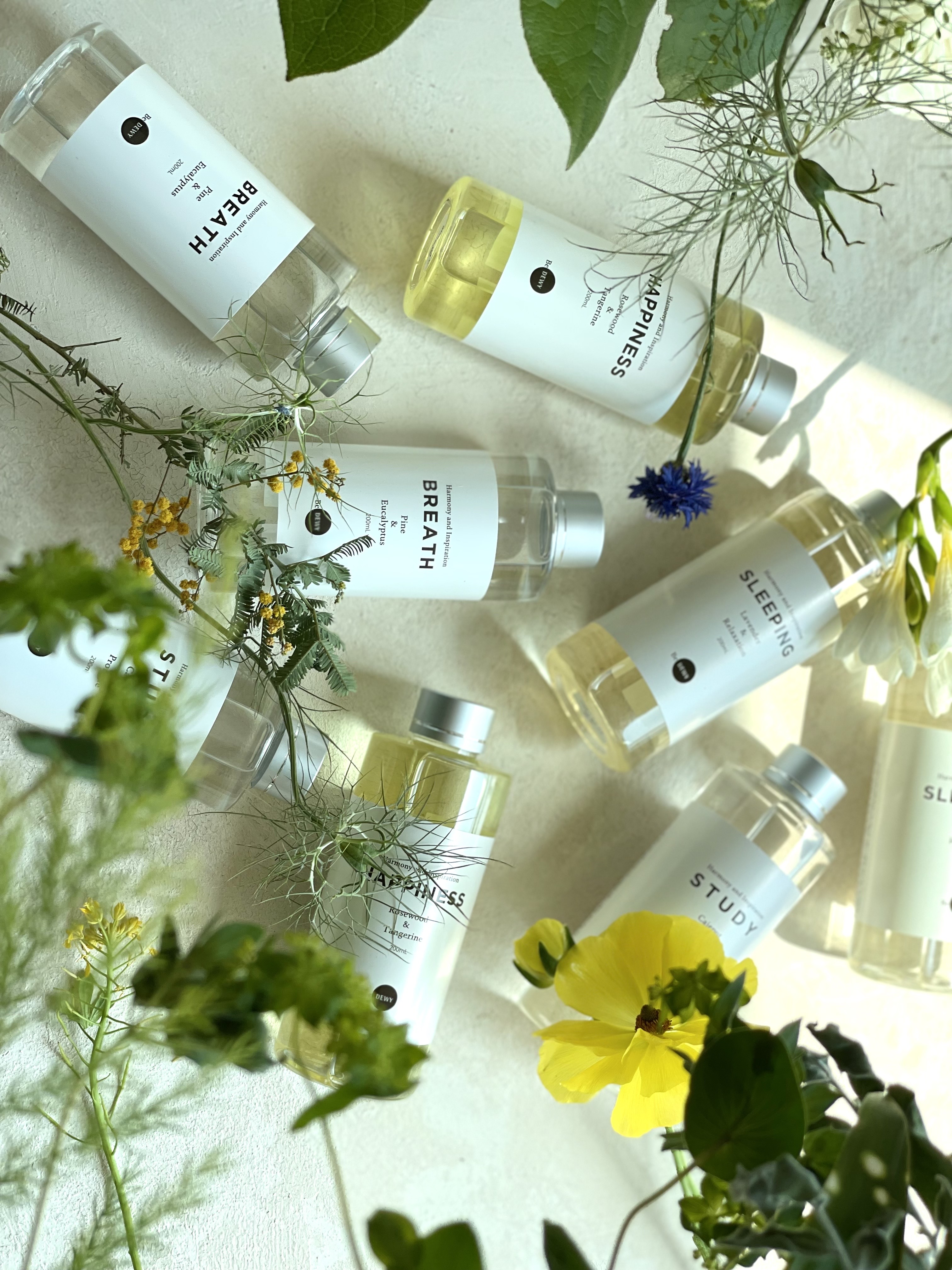 비듀이 감성 디퓨저 200ML 8종 리필 대용량 브레스