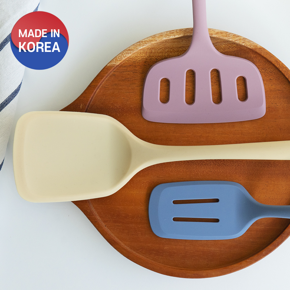 실리콘 뒤집개 전 부침개 주방 조리도구 미니 뒤집게 - 상세 이미지 3