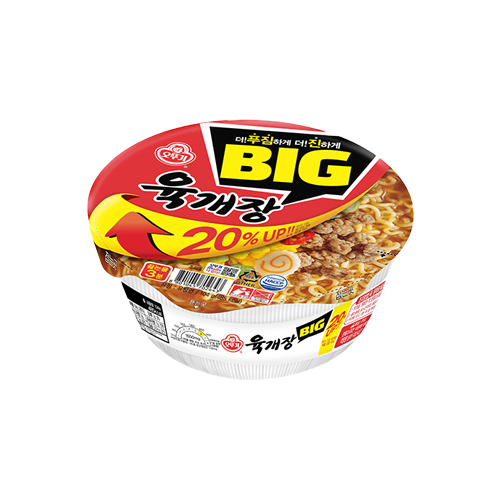 오뚜기 육개장 컵라면 104g, 24개 - 상세 이미지 4