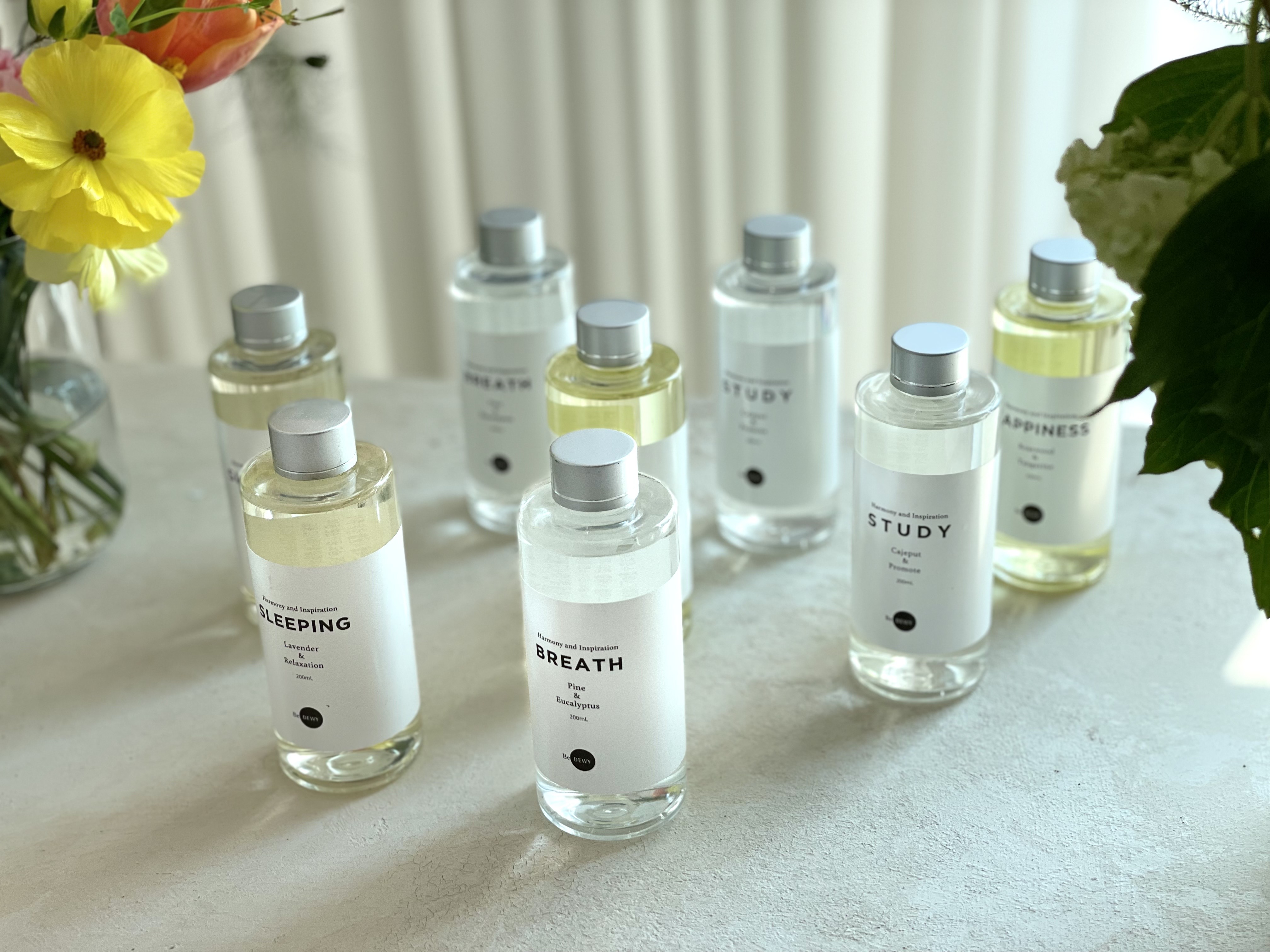 비듀이 감성 디퓨저 200ML 8종 리필 대용량 브레스