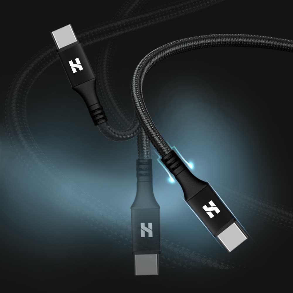 힐링쉴드 C to C 타입 고속충전 케이블 HIGH WAVE IC04 이미지 3