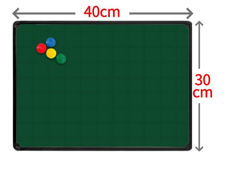워터초크 자석 물칠판 청 칠판 자석형 학원 학교 분필 사용 미니 대형 벽걸이 보드판 - 상세 이미지 2