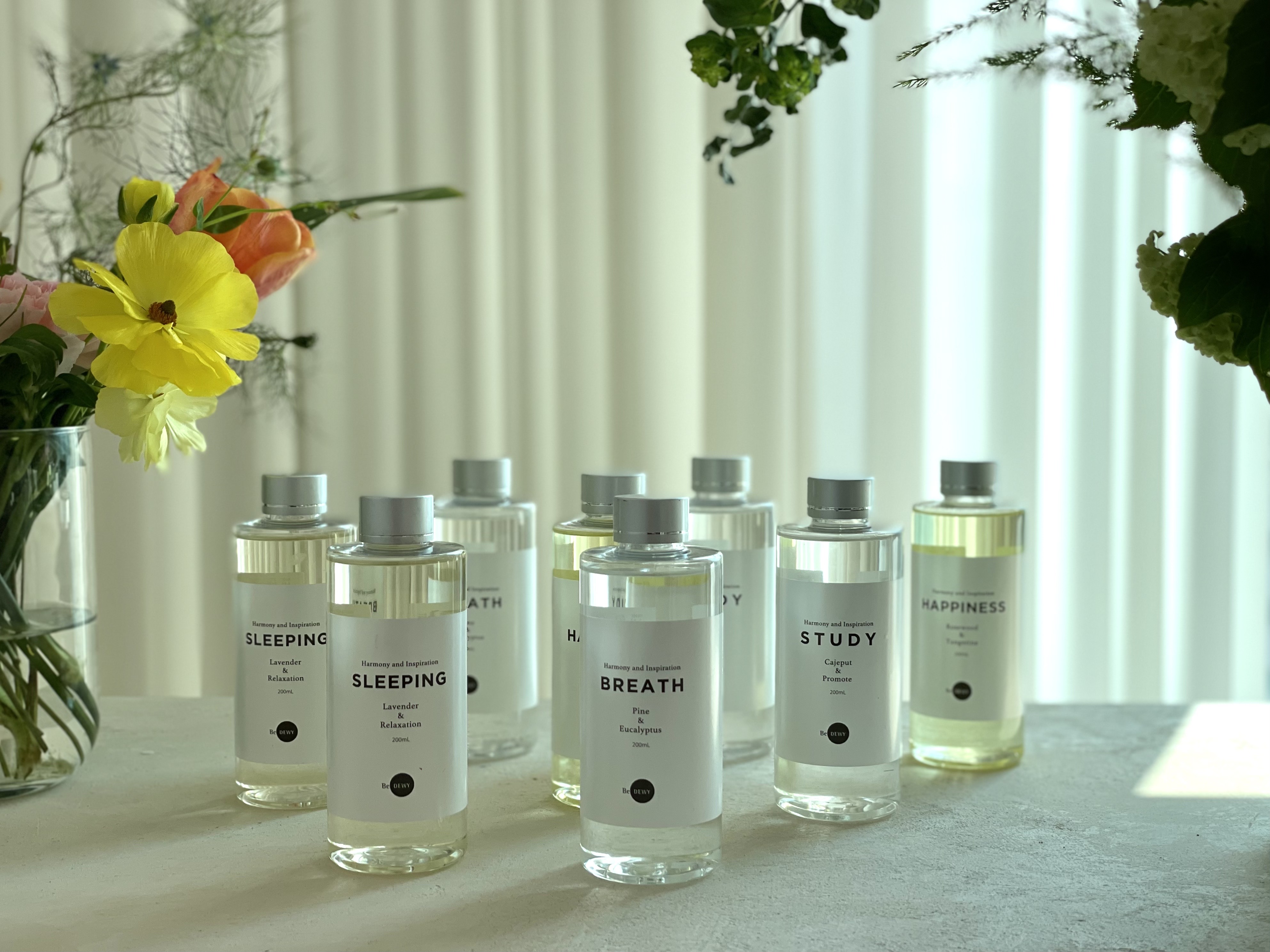 비듀이 감성 디퓨저 200ML 8종 리필 대용량 브레스