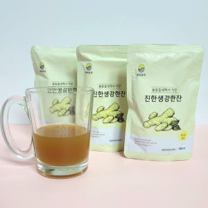 봉동들녘 생산자직송 프리미엄 봉동수진한 전통 생강즙 진액 농축액 생강한잔... 맛있게 먹은 솔직 후기 - 상품 이미지 4