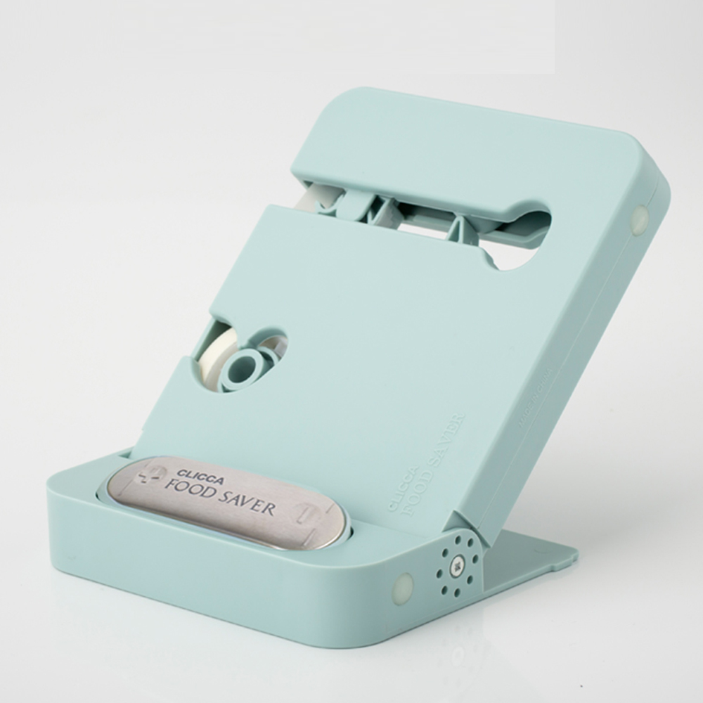 클리카 푸드세이버 안심포장기 가정용 음식 포장기 밴딩기 실링기세트