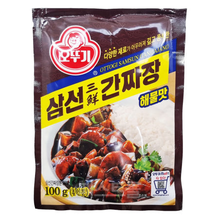 오뚜기 짜장 삼선간짜장 해물맛, 100g, 1개