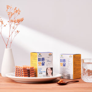 라이즈선 이튼햇살 2개월분 치아 칼슘 영양제 /  잇몸 치약 제공 맛있게 먹은 솔직 후기 - 상품 이미지 3