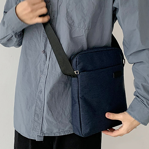 메신저백 남성 가벼운 데일리 천 미니크로스백 여행크로스가방 (3301)