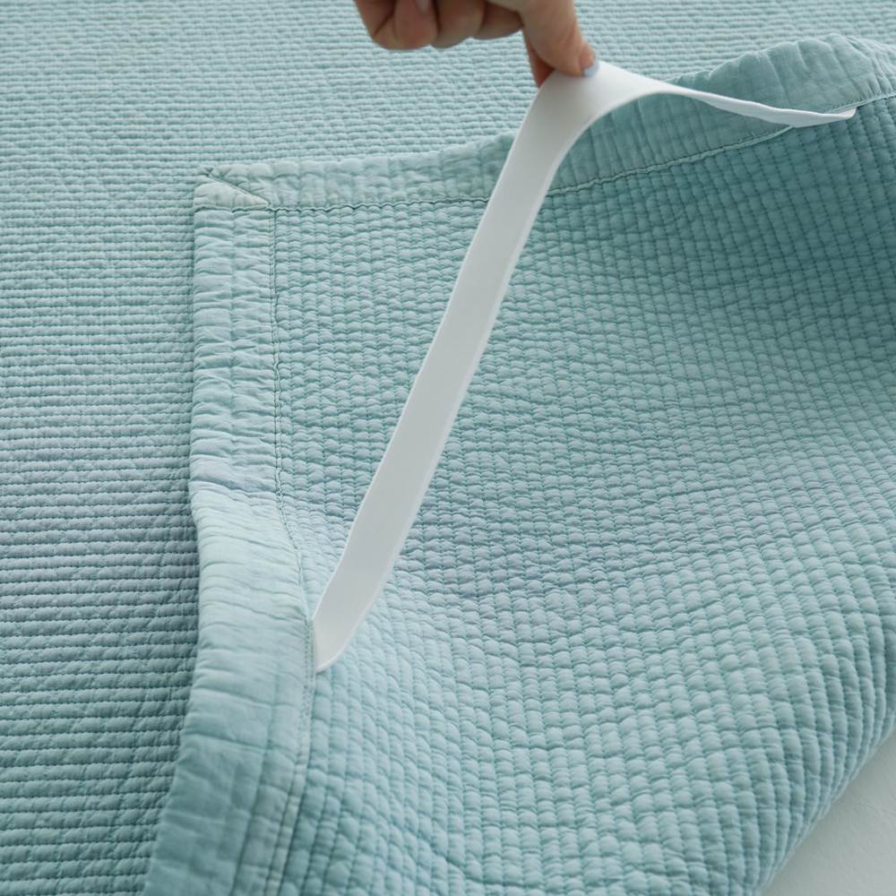 오가니크라프트 순면 피그먼트 누빔 항균 침대패드 SS