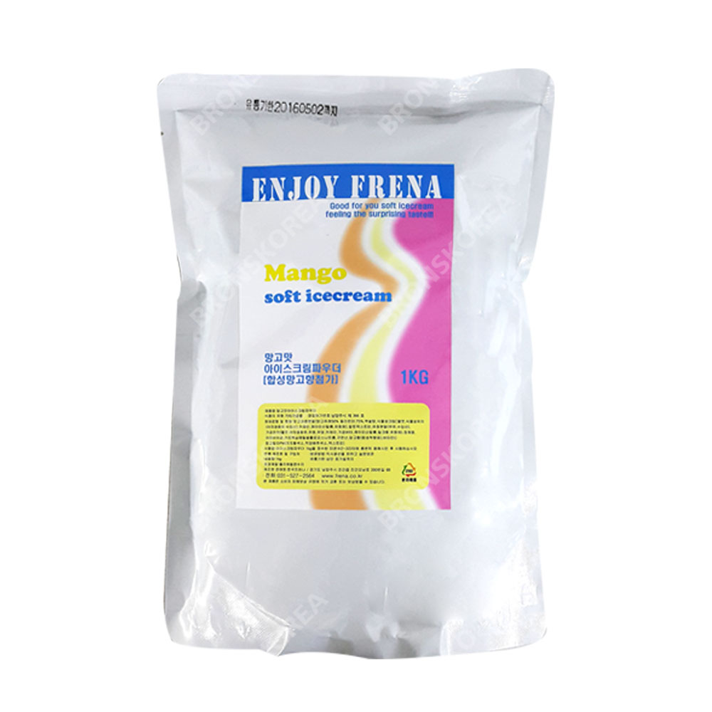 프레나 망고맛 아이스크림 파우더 1kg 18개(1박스) 스무디 요거트 : 브론스코리아