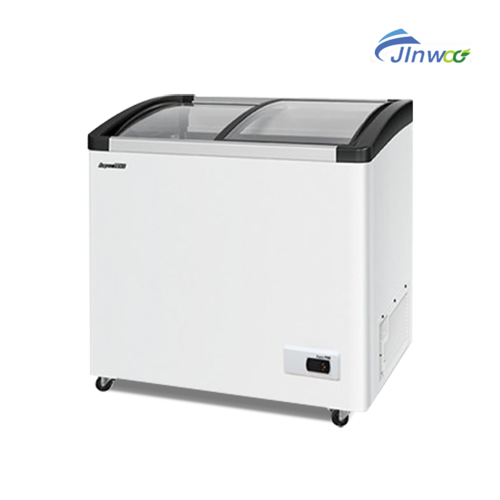 국내산 업소용냉동고 냉동식품 JWSD-245FRD 영업용 냉동 아이스크림 쇼케이스 냉동고