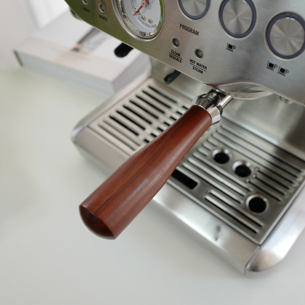 [호환] 54mm 브레빌 바텀리스 포터필터 870 876 880 로즈우드 바스켓 미포함