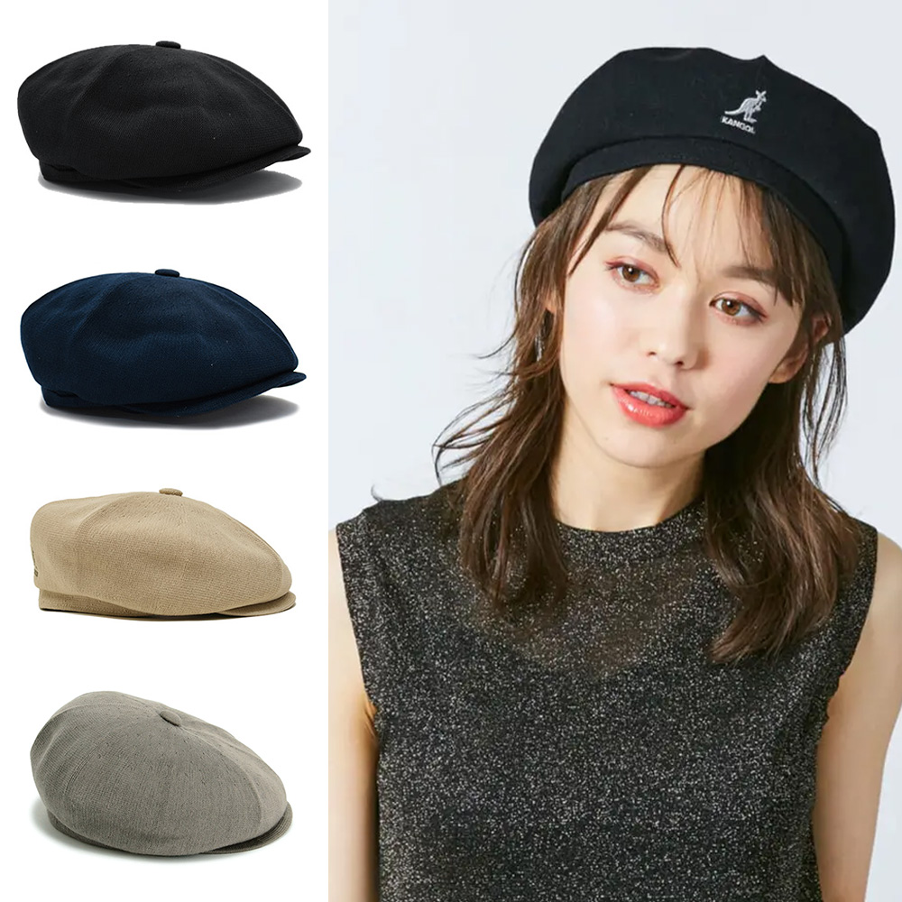 캉골 뱀부 호커 여자 빵모자 화가 모자 - 상품 이미지