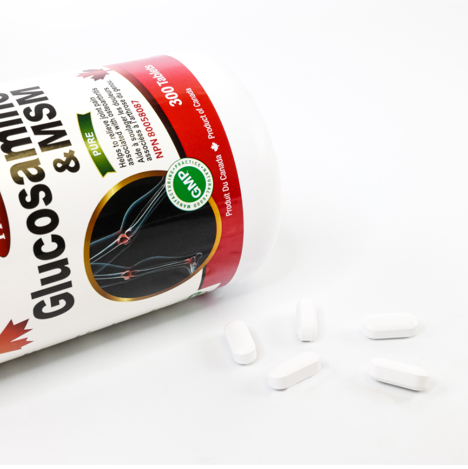 뉴트리돔 글루코사민 MSM 1000mg 대용량 태블릿 300정, 3개 - 상세 이미지 2