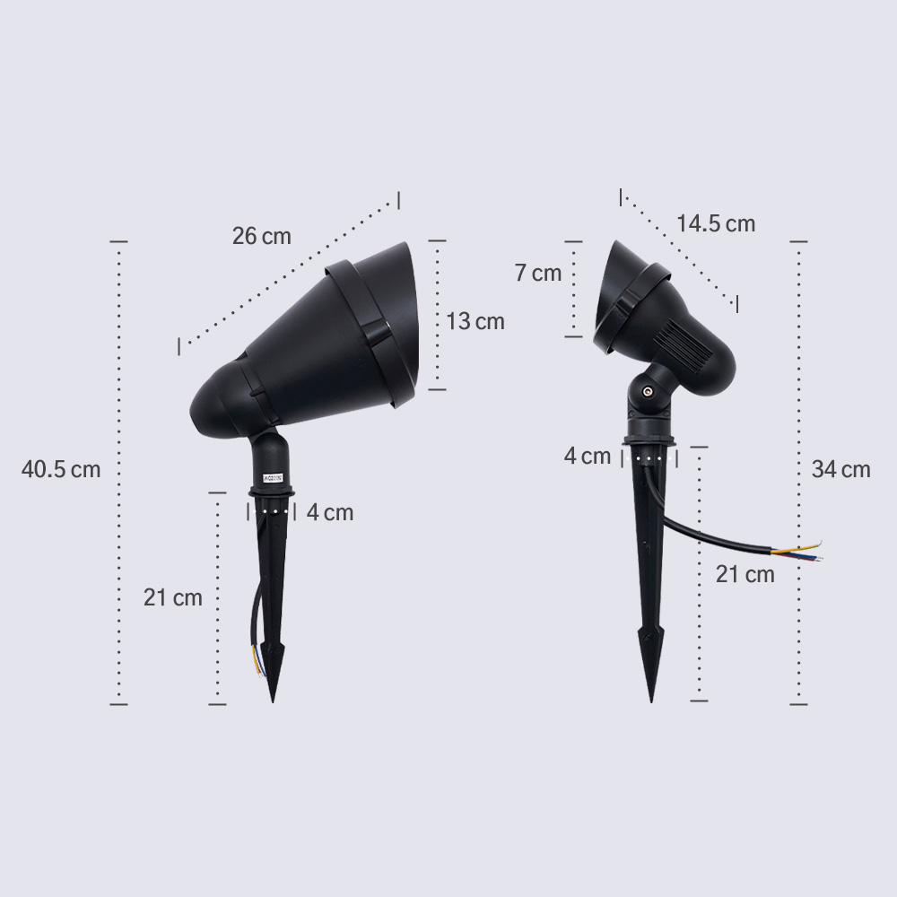 LED 외부 수목등/정원등 7W 12W 야외등 전원주택 - 상세 이미지 5