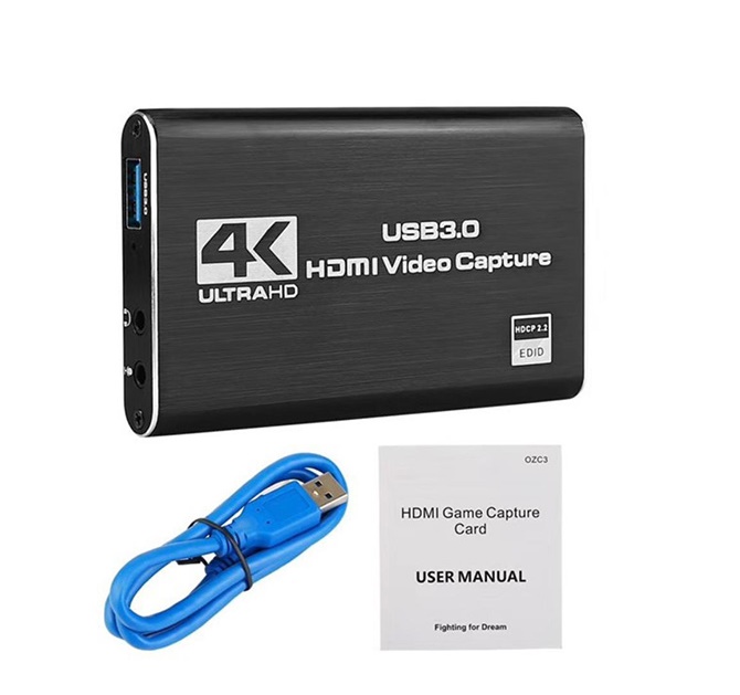 ABC넷 HDMI 캡쳐보드 비디오 캡처카드 캡쳐usb3.0 4k - 상품 이미지