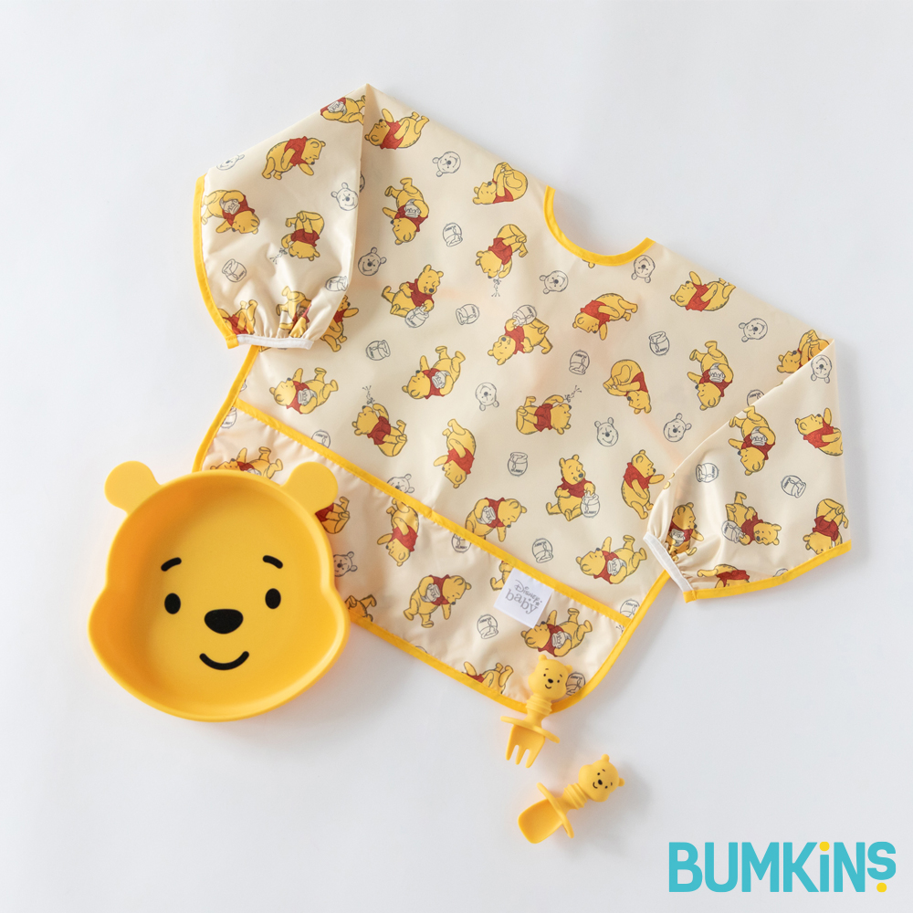 [범킨스] 초기 신생아 아기 방수 자기주도 범킨스 이유식 턱받이 하트