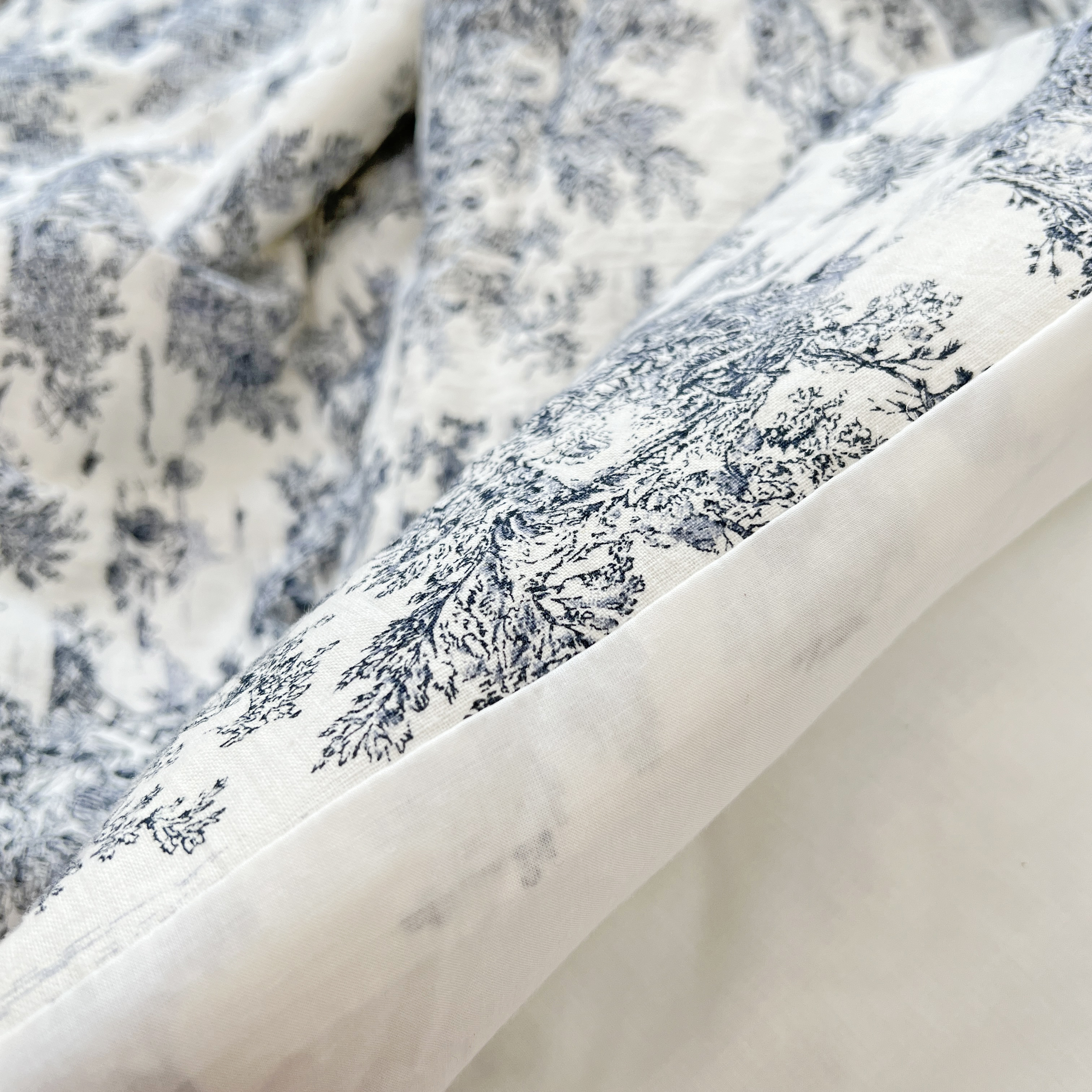 뜨왈 명화 린넨 모달100 알러지케어 옥수수솜 프릴 차렵 이불 S/SS