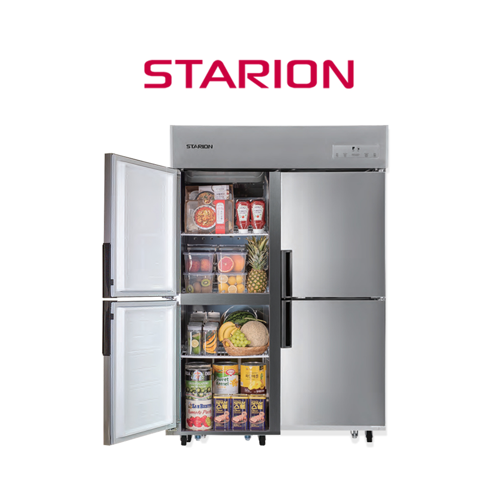 스타리온 업소용 냉장고 냉동고 45박스 LG전자 영업용 올메탈 E45BAFC