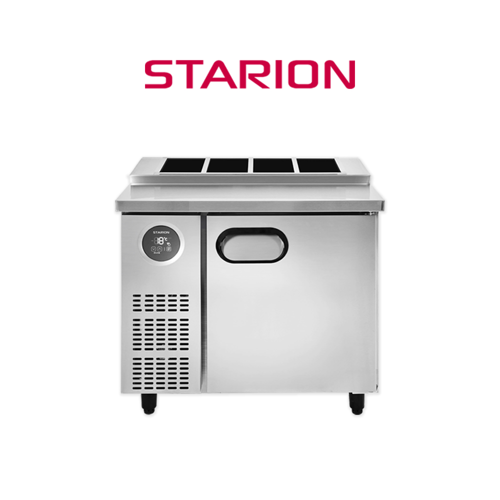 업소용 김밥 토핑냉장고 900 스타리온 LG전자 1/3밧드 일반형 G09EIEVG