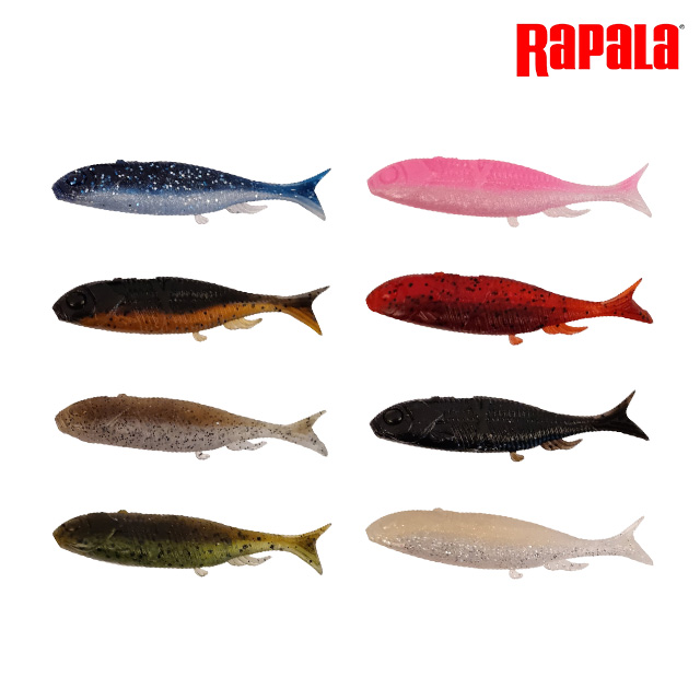 라팔라 트리거엑스 광어 다운샷 우럭 배스 웜 7.6cm(3인치) - 메인 이미지
