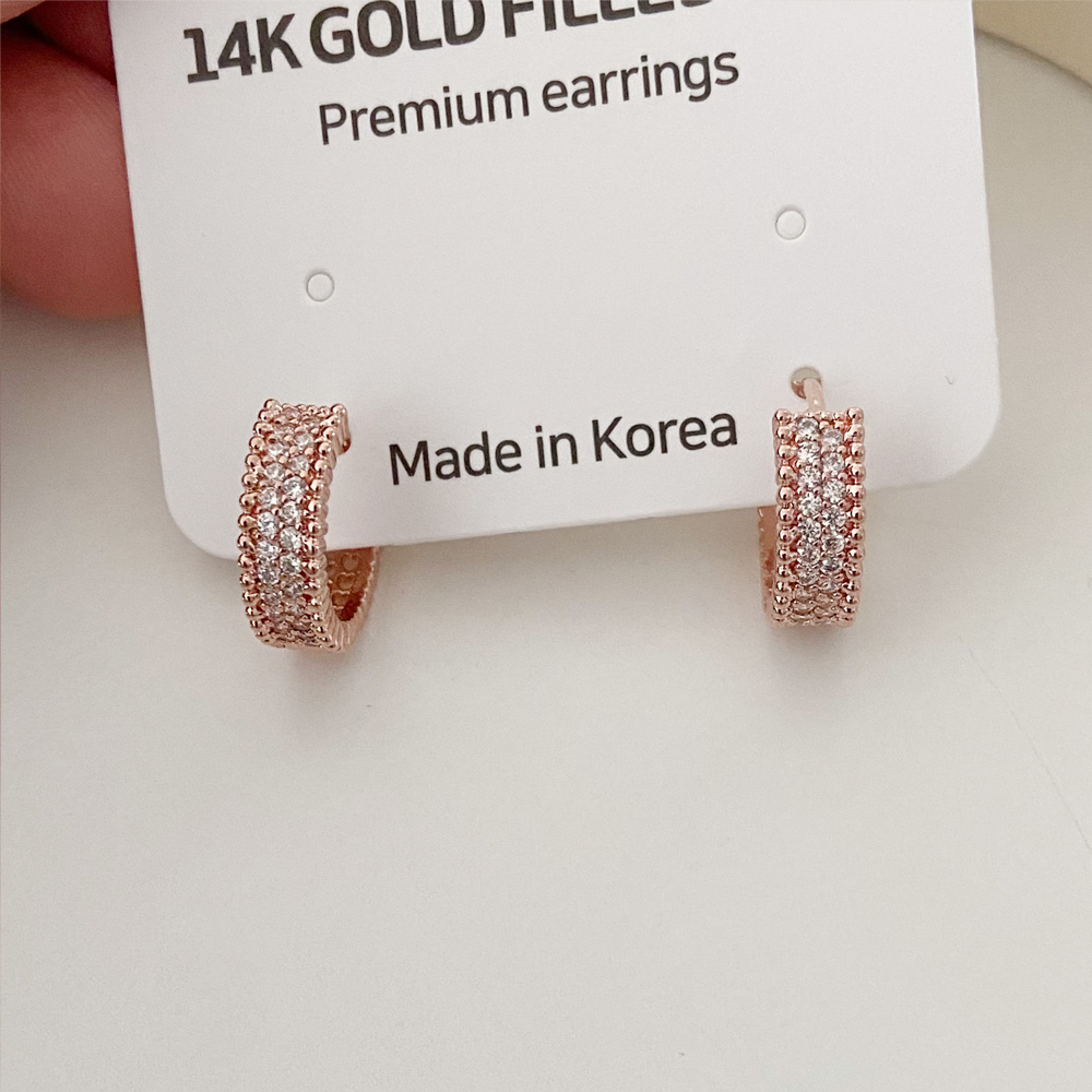 14K골드 데일리 귀걸이 무알러지 골드필드 귀걸이 추천