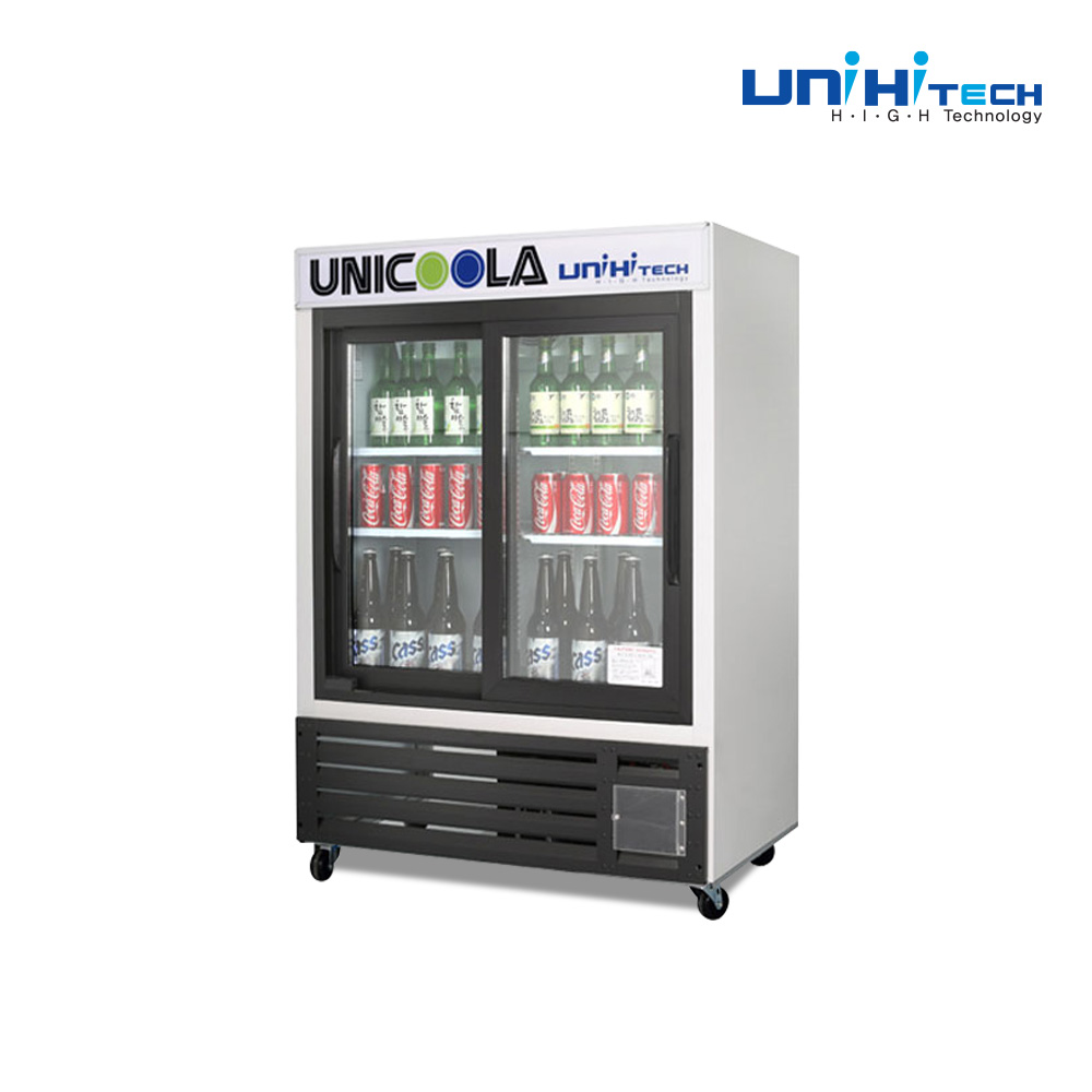 업소용 음료수냉장고 음료 술 카페 투도어 쇼케이스 UN-300HR 대형 주류 냉장 수평