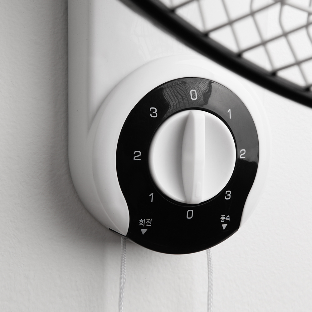 에어보나 가정용 업소용 사무실 벽걸이 기계식 벽선풍기 07WF