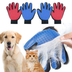 왼손 펫 매직 글러브 강아지 고양이 개 애견 털갈이 털 정리 제거 장갑 ... 솔직 후기 | 실제 사용자 리뷰 총정리 - 상품 이미지 1