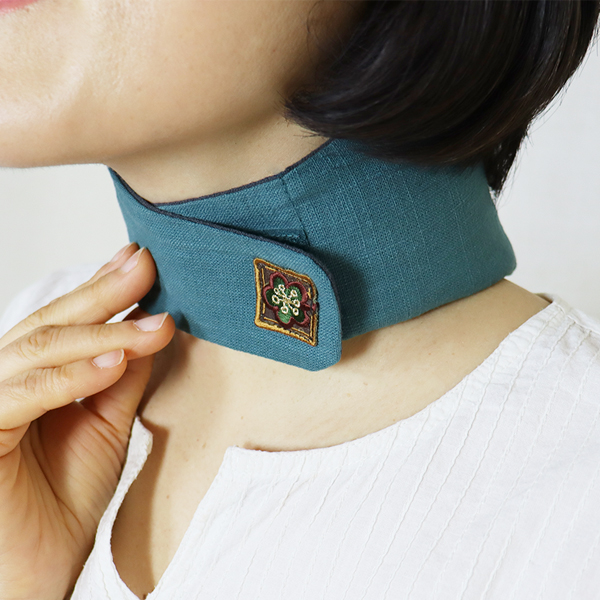 들꽃잠 목찜질팩 보디가드 온열 팥찜질 환절기