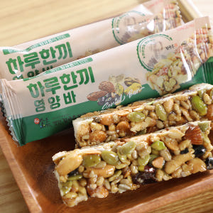 명인김규흔 하루한끼 영양바 총25개(5개입 x 5박스) 맛있게 먹은 솔직 후기 - 상품 이미지 1