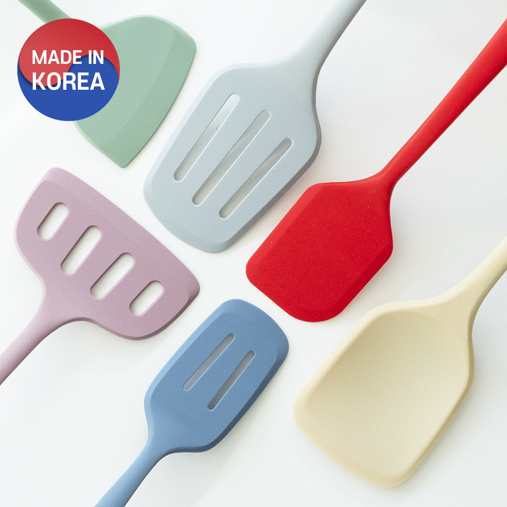 실리콘 뒤집개 전 부침개 주방 조리도구 미니 뒤집게 - 상세 이미지 2