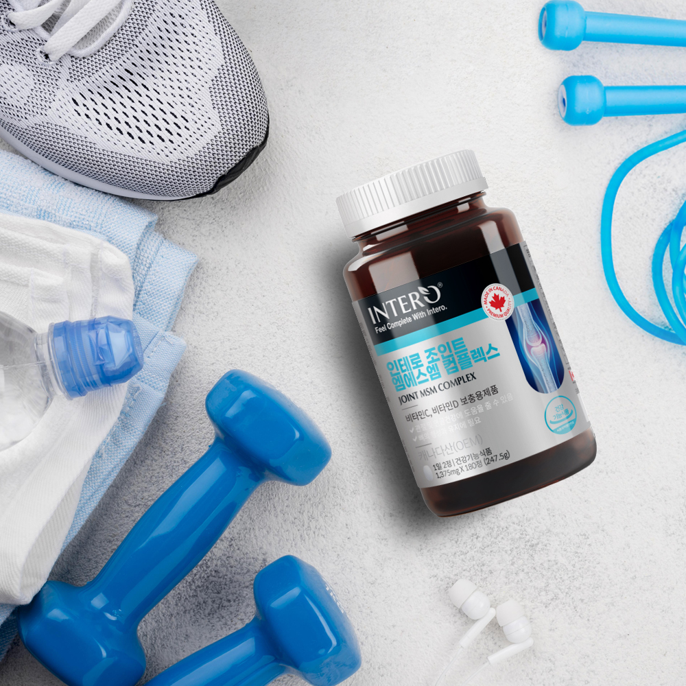 먹는 황산염분말 초록입홍합추출물 식이유황 식용유황 MSN관절 부원료 MSM 글루코사민 관절엔MSM 180정, 1개 이미지 4