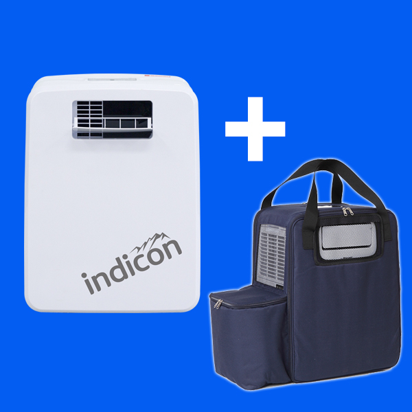 캠핑콘 소형 이동식 에어컨 인디콘 작은방 캠핑에어컨 전용가방포함