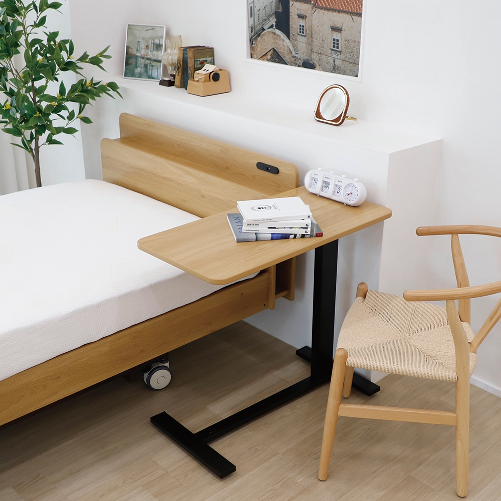 침대 사이드 노트북 테이블 소파 식탁 이동식 높이조절 보조