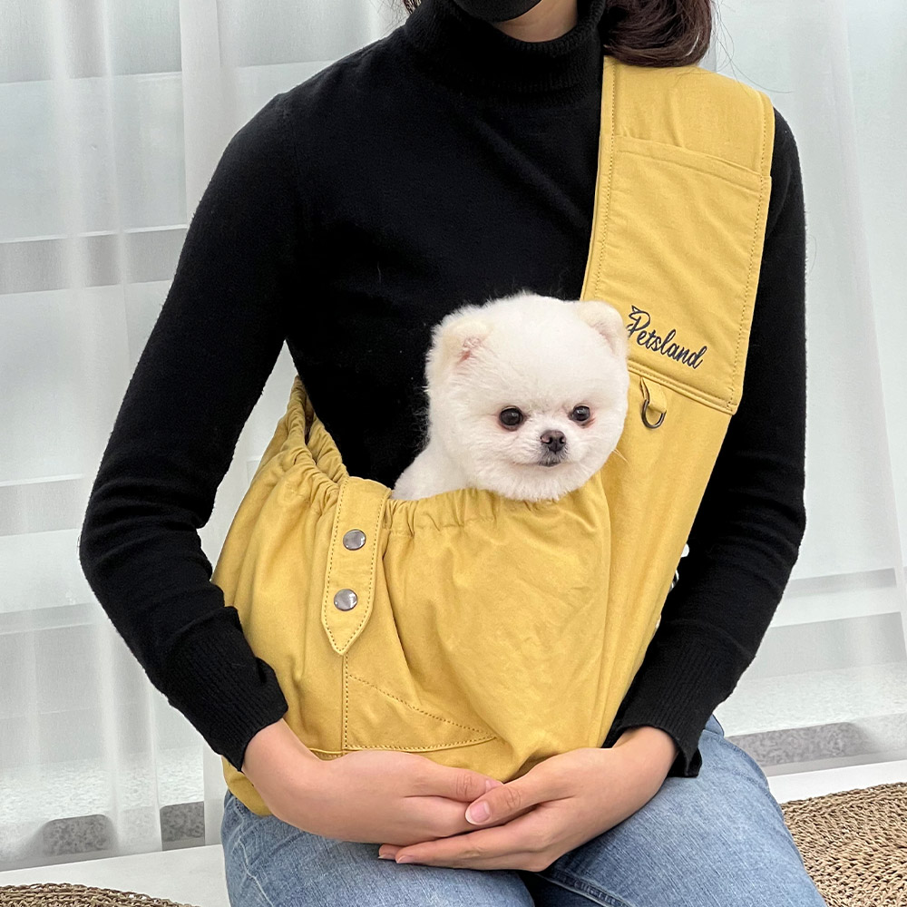 강아지 포대기 슬링백 앞포대기 애견 러브썸M