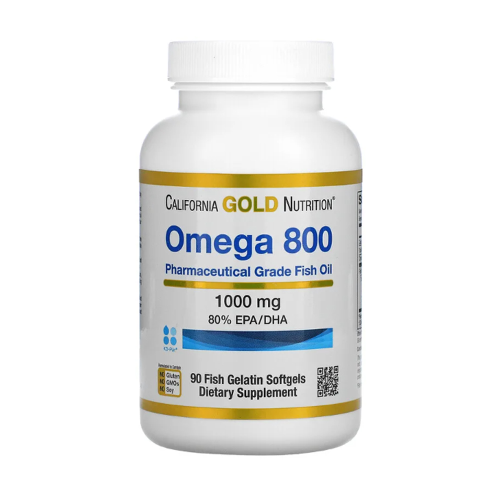 캘리포니아골드뉴트리션 오메가 800 피쉬오일 1000mg 90정 - 상품 이미지