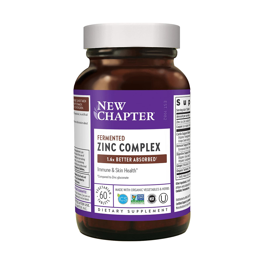 뉴챕터 아연 컴플렉스 15mg 60정 - 상품 이미지